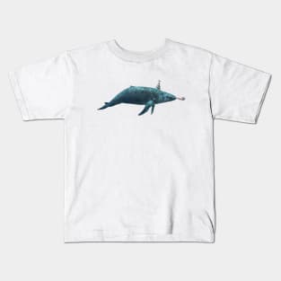 Party whale tee Kids T-Shirt